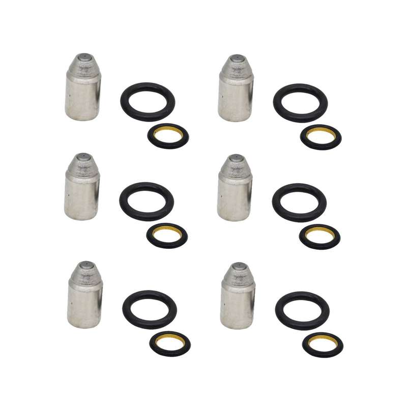 6pcs Fuel Injector Nozzle 8N4697 5M4086 9F0160 Compatible Caterpillar 3304 3306