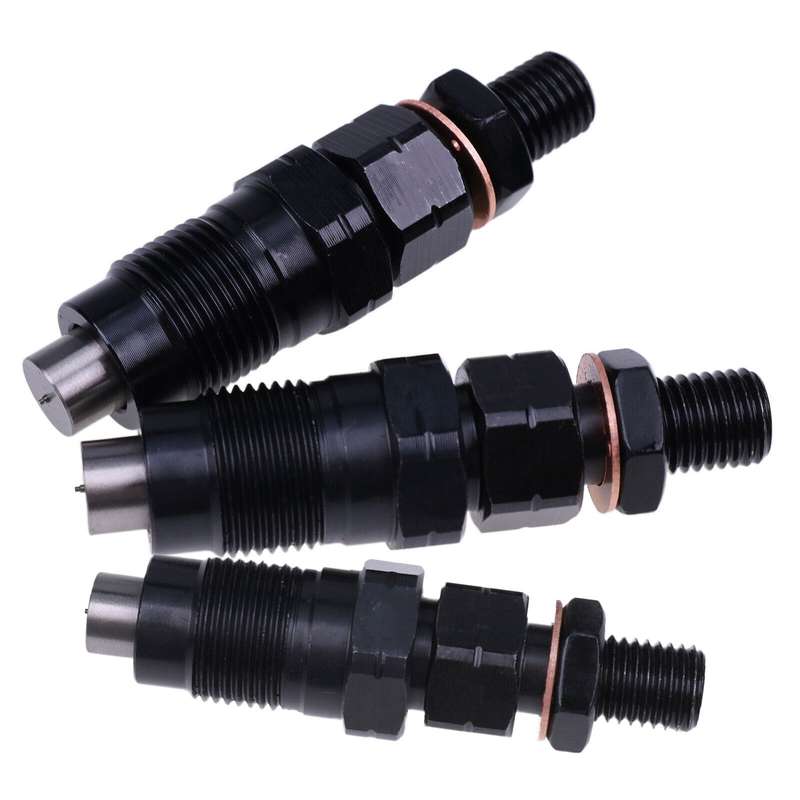3X Fuel Injector Assy 16871-53900 Compatible Kubota D902 D722 Engine BX1860