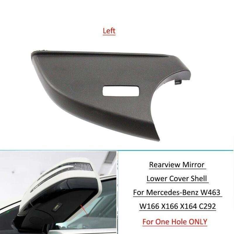 Left Side Mirror Lower Cover Cap For Benz ML Class W166 GLS Class X166 16-19