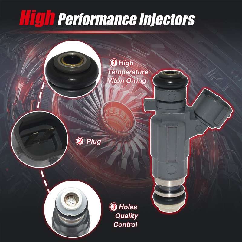 8x Fuel Injector Compatible NISSAN INFINITI M45 FX45 Q45 I35 FBJC101 FJ751