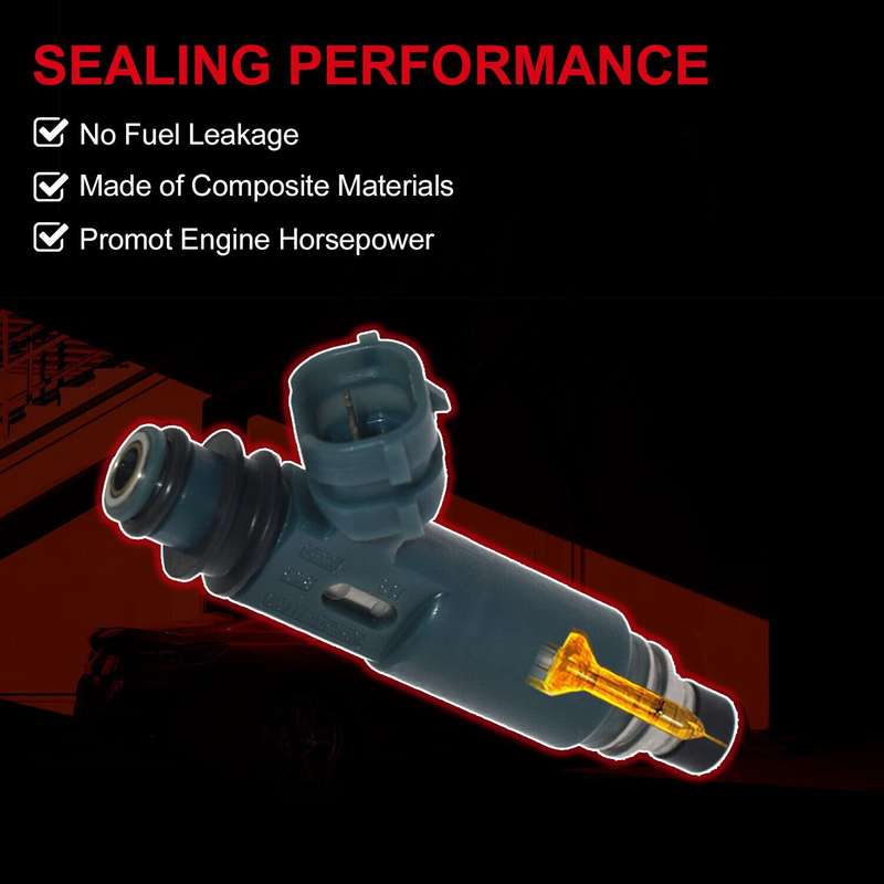 4pcs Injector Compatible Toyota Starlet EP91 Corolla EE102 Tercel EL51 4EFE