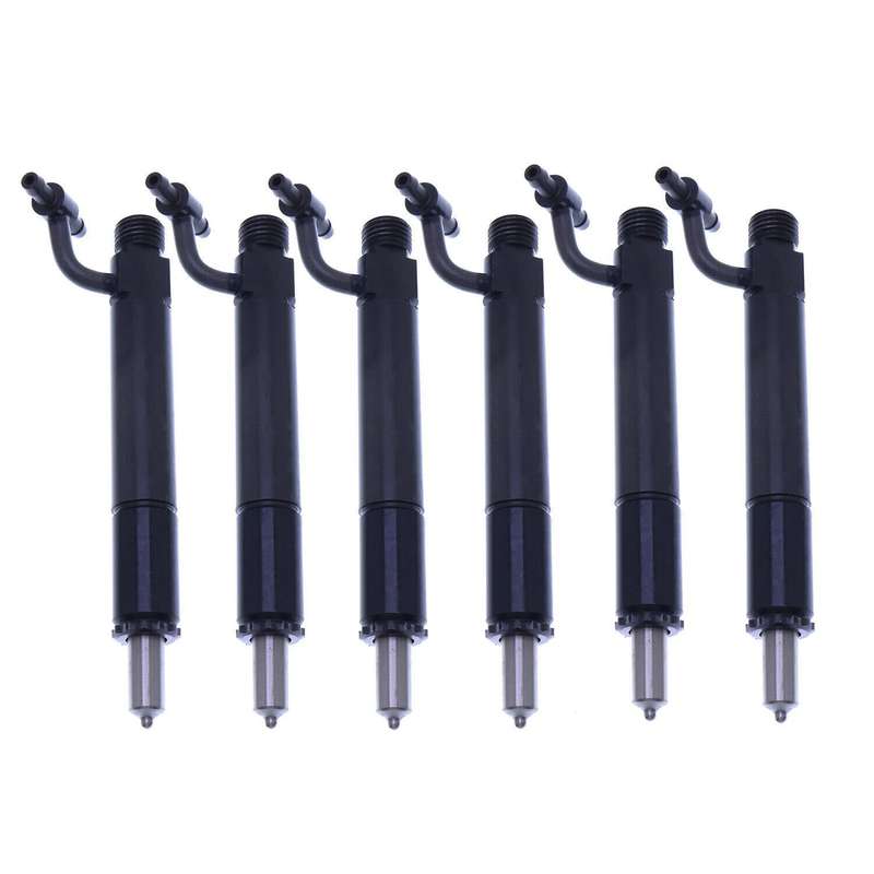 6X Fuel Injectors 675967C91 CompatibleCase Engine D-414 D-436 DT-414 DT-436