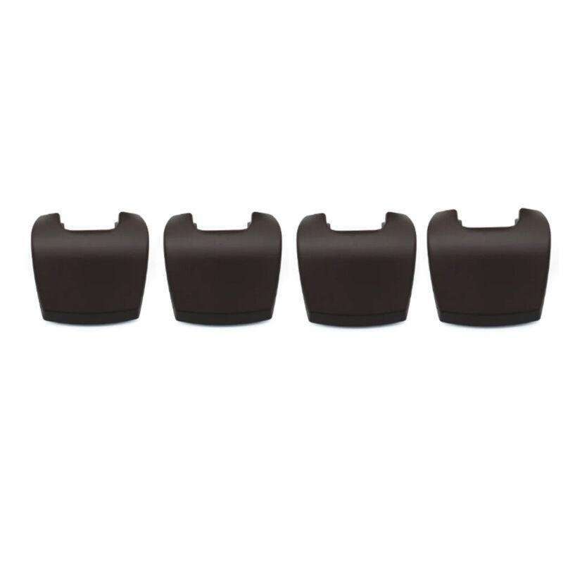 4x Car Rear Seat Rail Front Cover Trims For BMW X5 E70 07-13 X5 F15 14-18 Moka