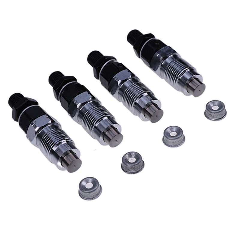 4X Fuel Injector 16454-53905 Compatible Kubota KX, L, M Series D1703 V1903 V2003