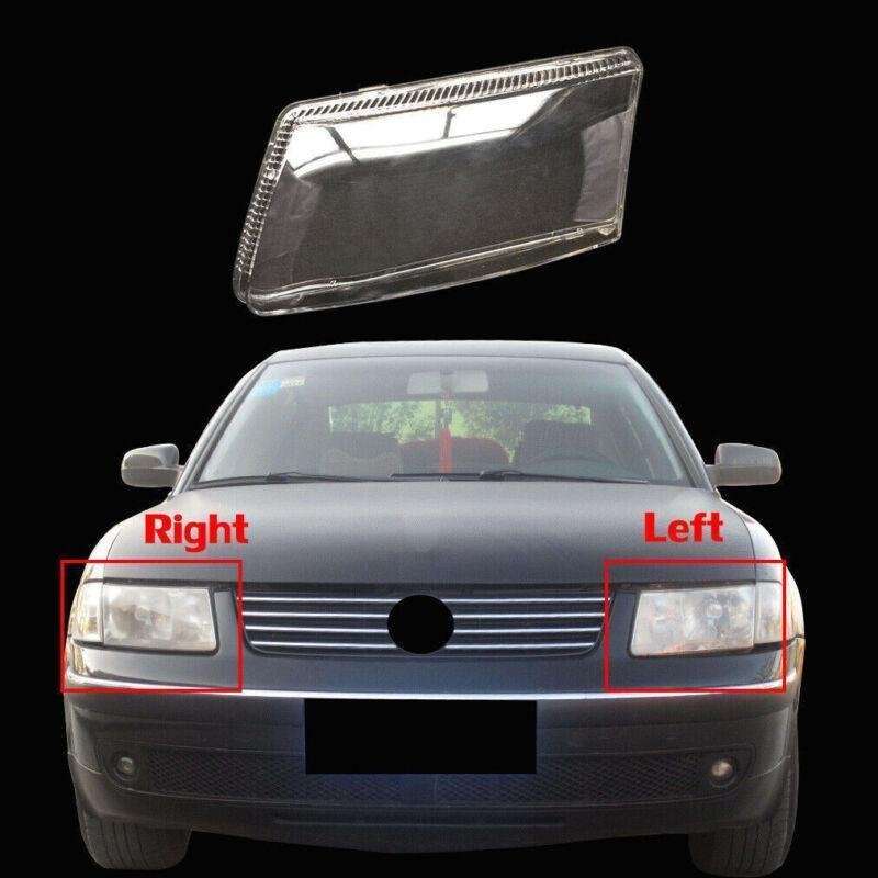 Lampshade For VW Passat B5 1997-2000 Transparent Headlight Lens Shell Left Side