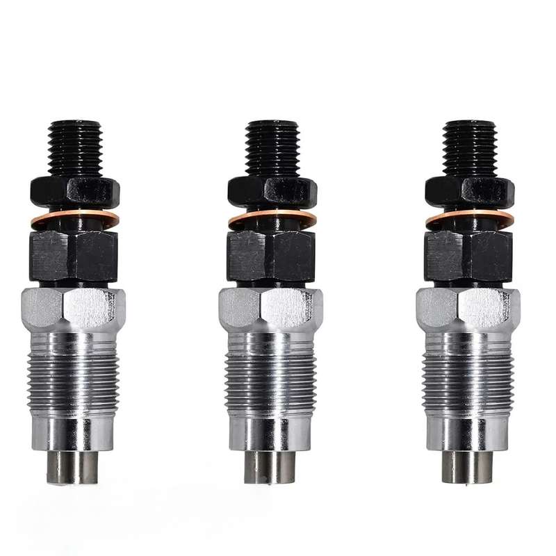 3xFuel Injector16001-53000 Compatible Kubota RTV900G ZD18 ZD221 Engine D722 D782
