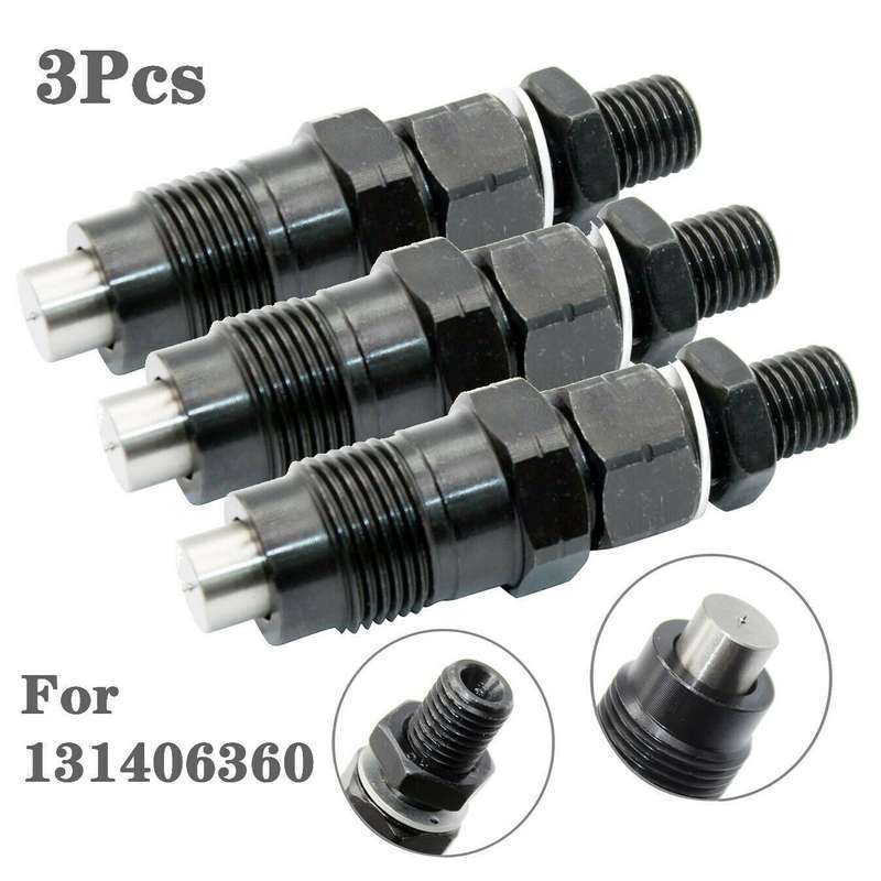 3PCS Fuel Injector Compatible New Holland / Ford Tractors 1320 1520 1530 1620