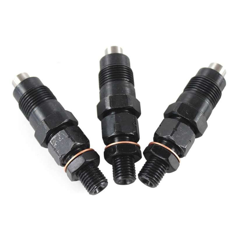 3PCS Fuel Injector Compatible New Holland / Ford Tractors 1320 1520 1530 1620