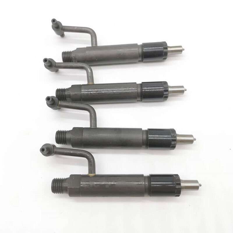 4 pcs Fuel Injector Compatible John Deere 25 30 Excavator 570 675 Skid Steer