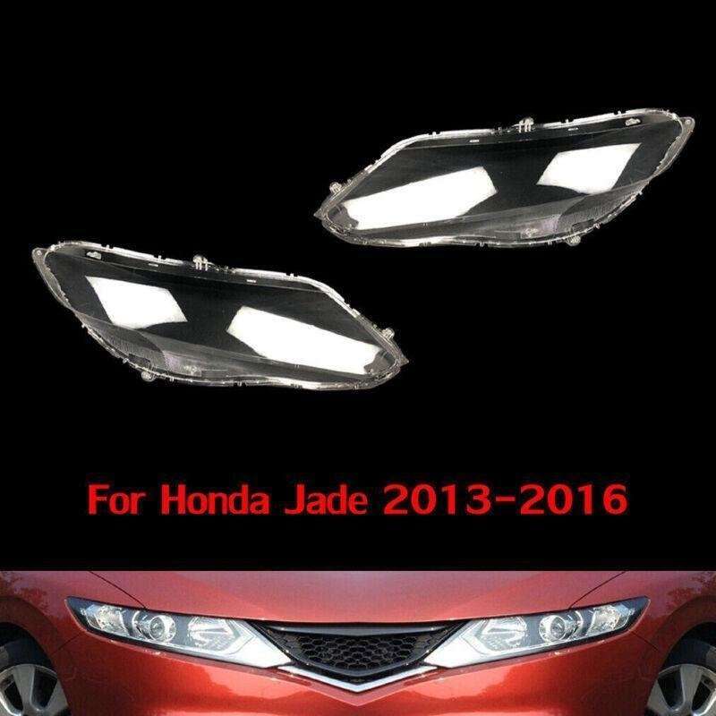 Pair Headlamps Clear Headlight Lens Shell For Honda Jade 2013 2014 2015 2016