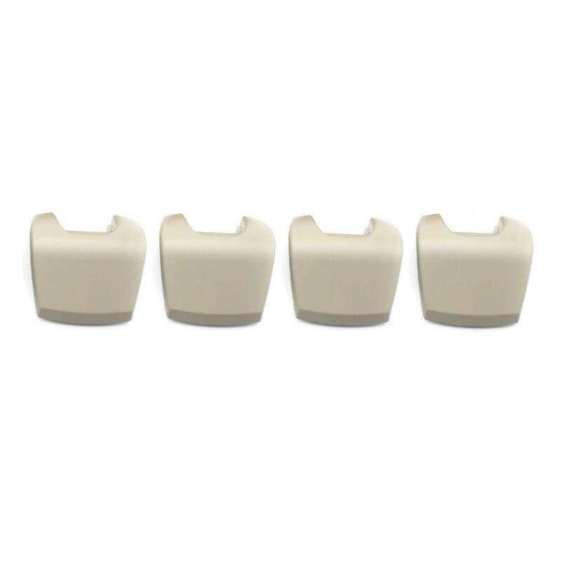 4x Car Rear Seat Rail Front Cover Trims For BMW X5 E70 07-13 X5 F15 14-18 Oyster