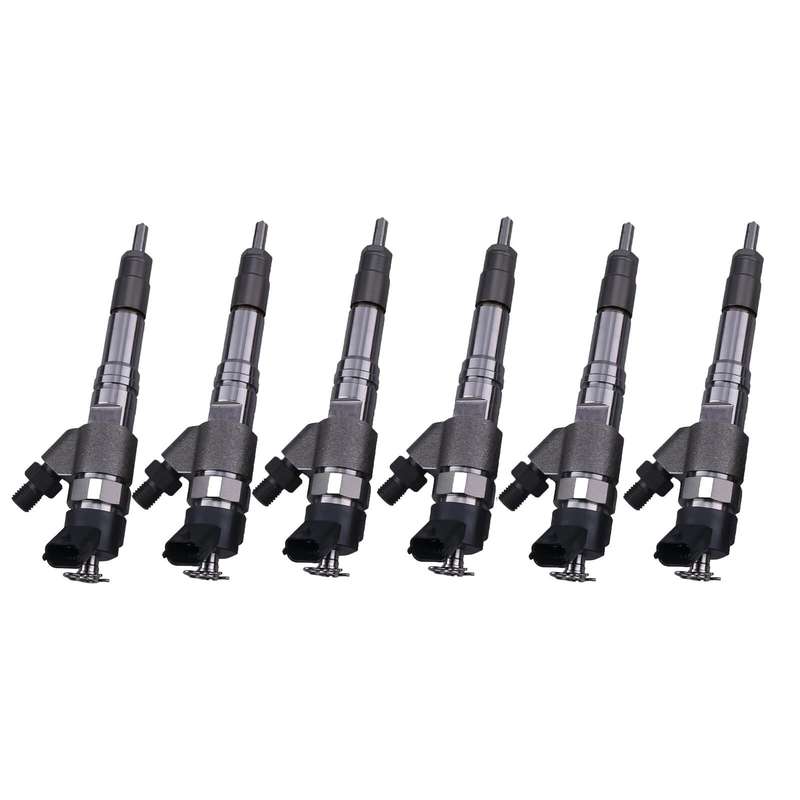 6 Pcs Fuel Injector 23126517 21188520 3801759 Compatible Volvo Penta Engine D6