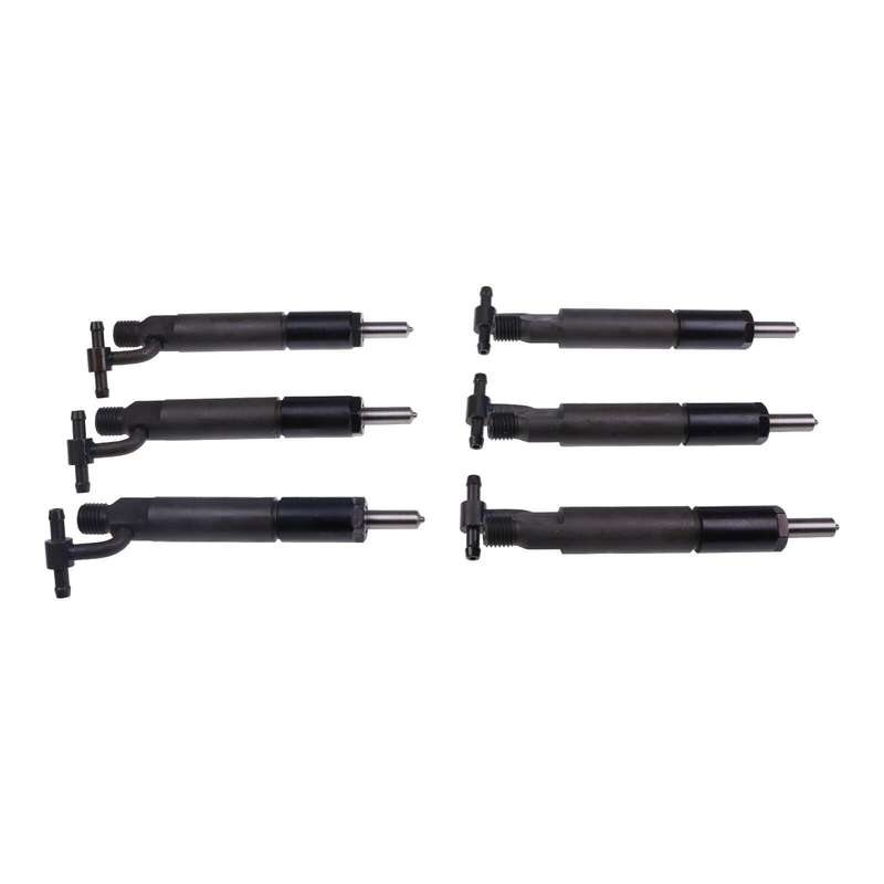 6XFuel Injector 6202-13-3110Compatible Komatsu 6D95 4D95 PC200-6 PC120-6 PC100-6
