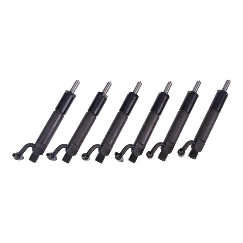6XFuel Injector 6202-13-3110Compatible Komatsu 6D95 4D95 PC200-6 PC120-6 PC100-6