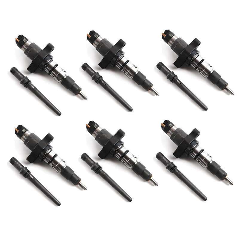6x Fuel Injectors Compatible with Dodge Cummins 5.9L Bosch 0986435503 0445120210