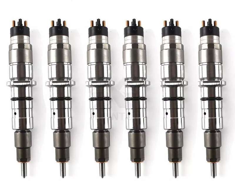 6Pcs Fuel Injector 0445120125 Compatible Komatsu PC300-8 CASE Cummins QSL8.9