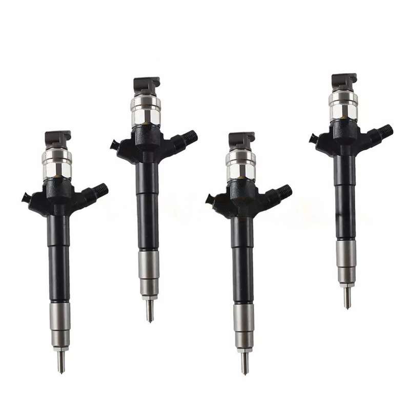 4Pcs Common Rail Diesel Fuel Injector Compatible Mitsubishi L200 4D56 Euro4