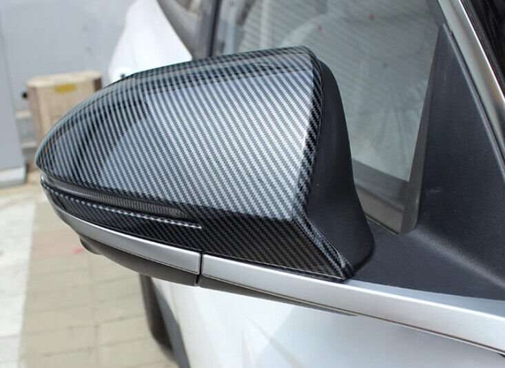 For Hyundai Tucson 2022-2024 Style Carbon Fiber Rear View Side Door Mirror Cover