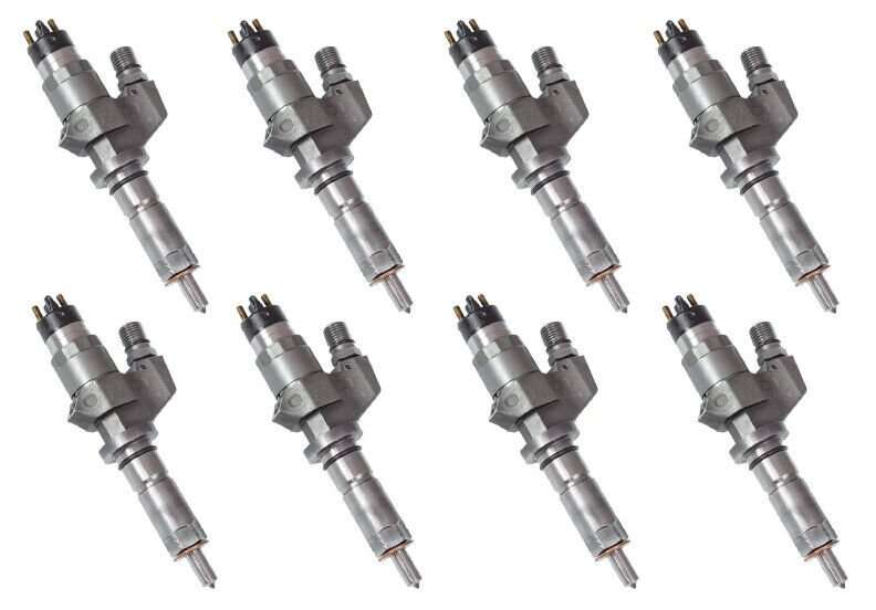 Compatible 6.6L Duramax LB7 Fuel Injectors 8x 0445120008 2001 2002 2003 2004 M