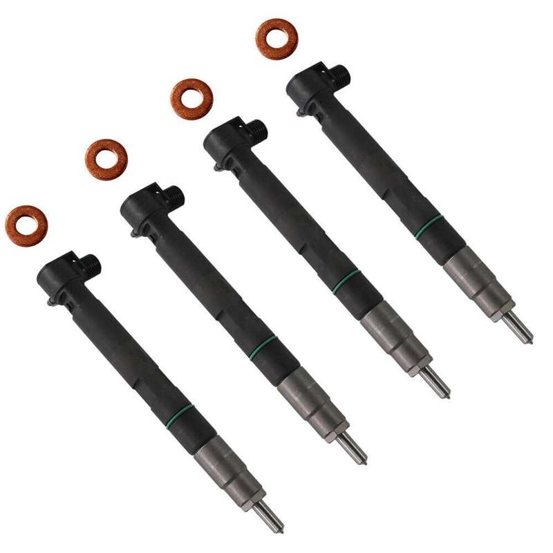 4Pcs Fuel Injectors 400903-0043E 28347042 7256789 Compatible Bobcat Doosan D34