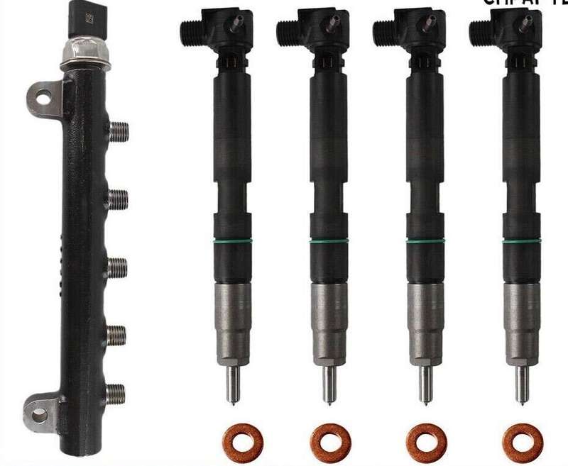 4x Fuel Injectors Common Rail Compatible Doosan Delphi 28337917 28240435 7030409