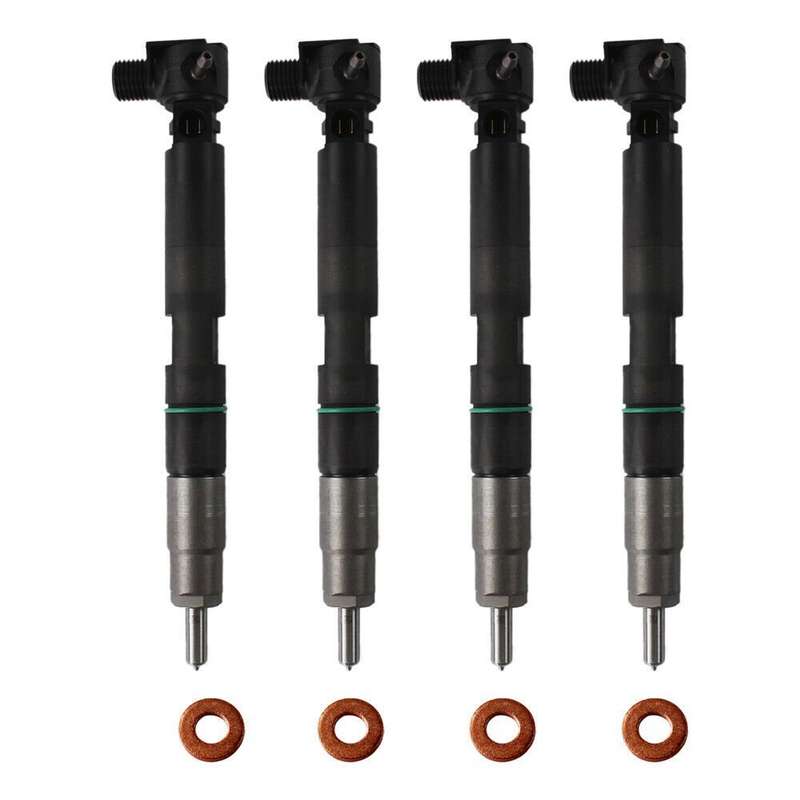 4x Fuel Injectors Common Rail Compatible Doosan Delphi 28337917 28240435 7030409