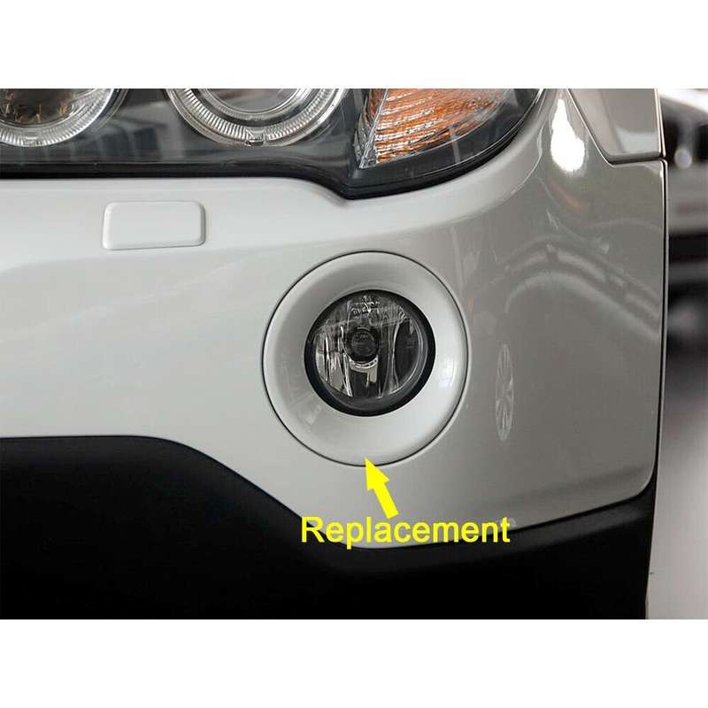 Pair Fog Lamp Bezel LH RH Fog Light Cover Ring Fit For 2007-2010 BMW X3 E83 LCI
