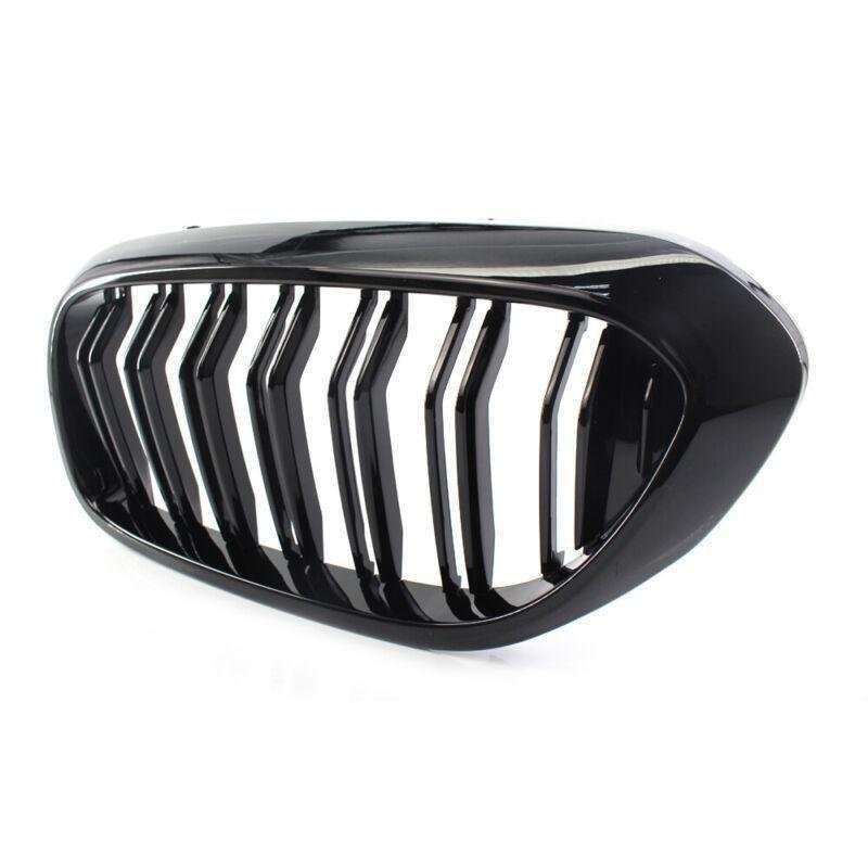 Pair of Gloss Black Front Grille Grill Fit For BMW 5-Series G30 2017