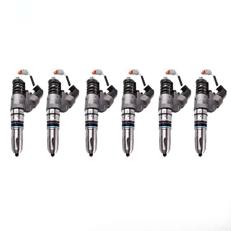 6XFuel Injector 3411845 4928171 Compatible Cummins QSM11 ISM11 M11 Diesel Engine