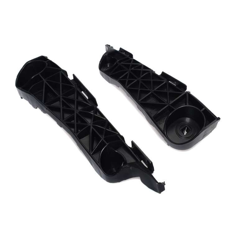Front Left &amp; Right Bumper Bracket Mount Support Pair For Toyota RAV4 2006-2012