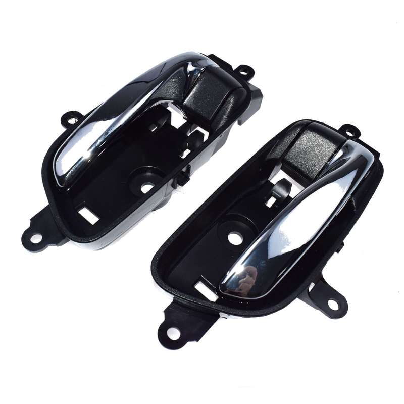 Pair Inside Interior Door Handle Chrome Left Right For Nissan Altima Pathfinder