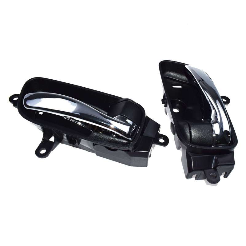 Pair Inside Interior Door Handle Chrome Left Right For Nissan Altima Pathfinder