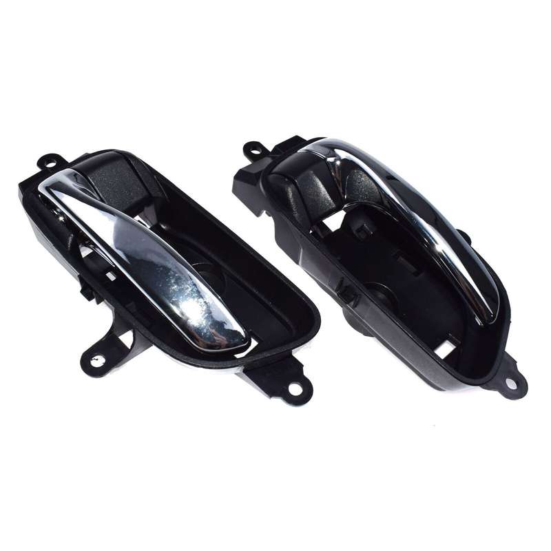 Pair Inside Interior Door Handle Chrome Left Right For Nissan Altima Pathfinder