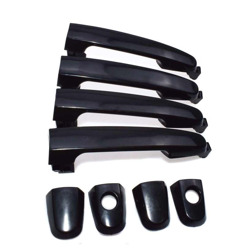 For TOYOTA Camry Outside Door Handle Front Rear Left Right Smooth Black New