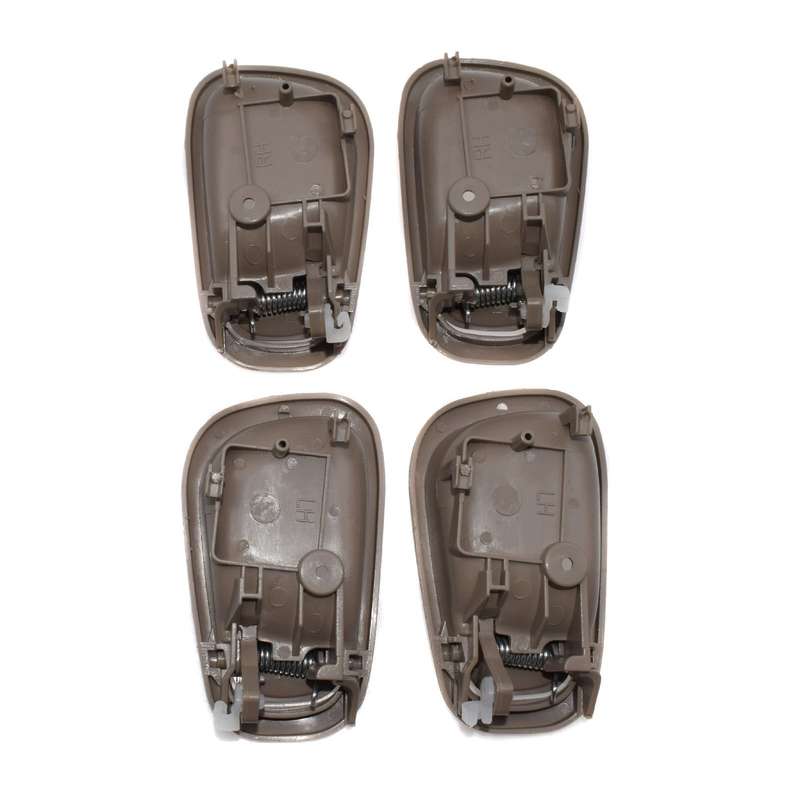 Black Outside Beige Inside Door Handle For Toyota Corolla 1998-2003 8Pcs