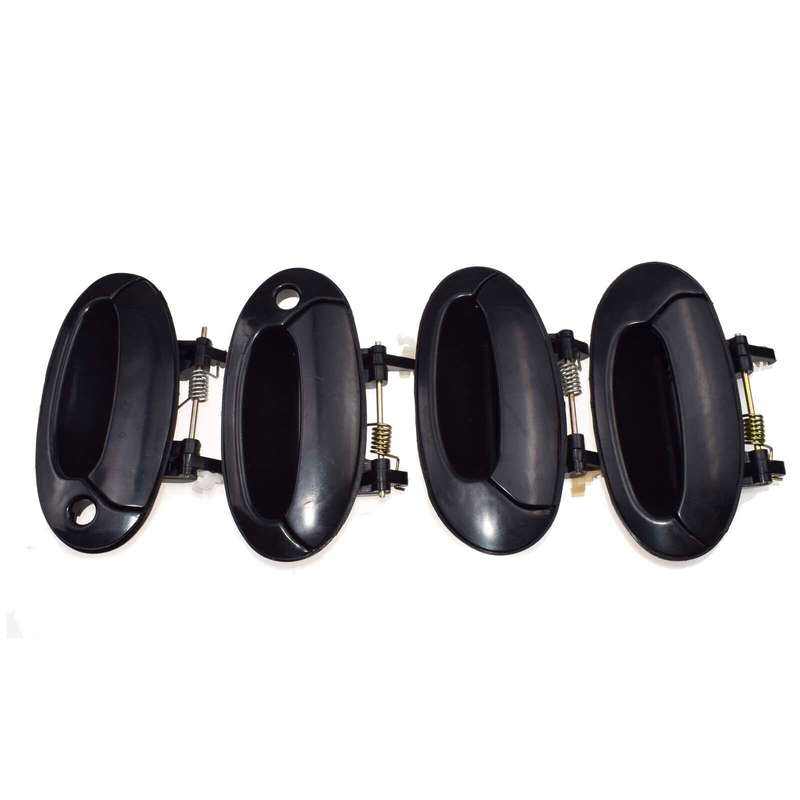 4PCS Outside Door Handles Front Rear Left Right For Hyundai Elantra 1996-2000