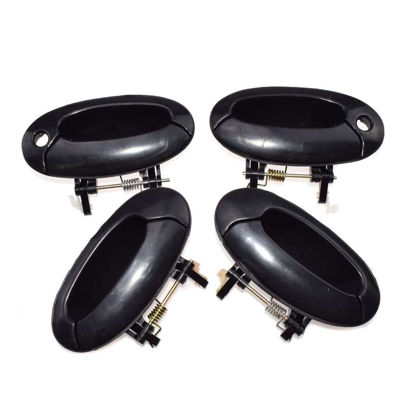 4PCS Outside Door Handles Front Rear Left Right For Hyundai Elantra 1996-2000