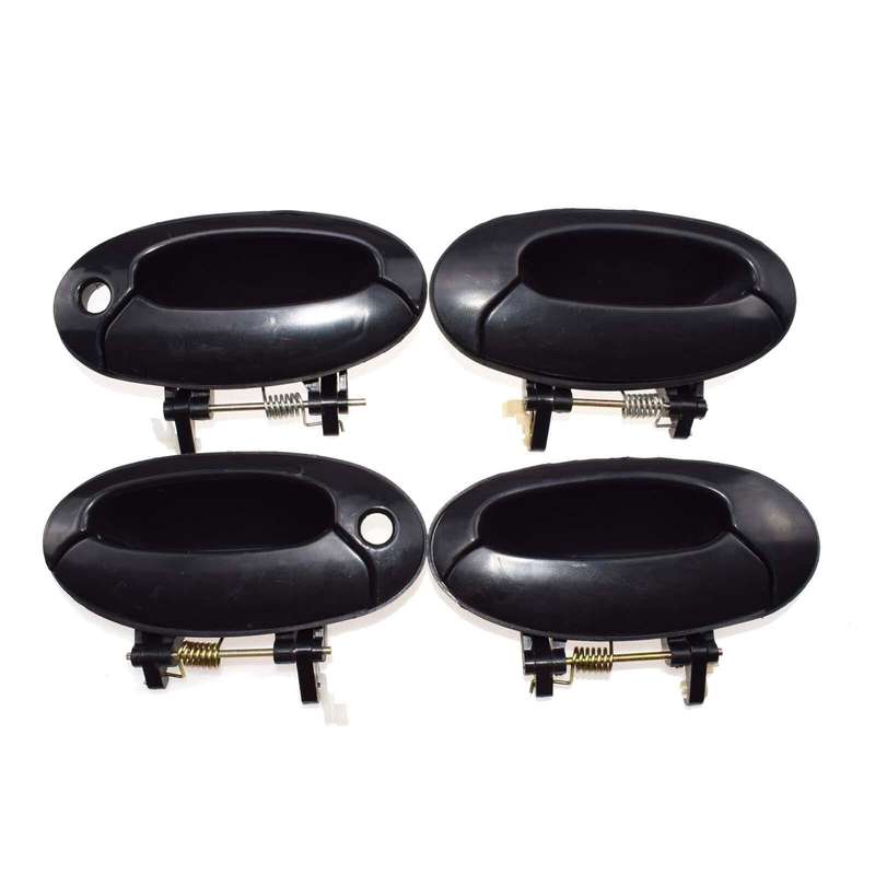 4PCS Outside Door Handles Front Rear Left Right For Hyundai Elantra 1996-2000