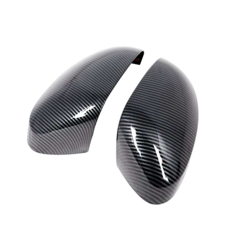For Nissan Rogue 2021-2023 Carbon fiber Side Door Rearview Mirror Cover cap trim