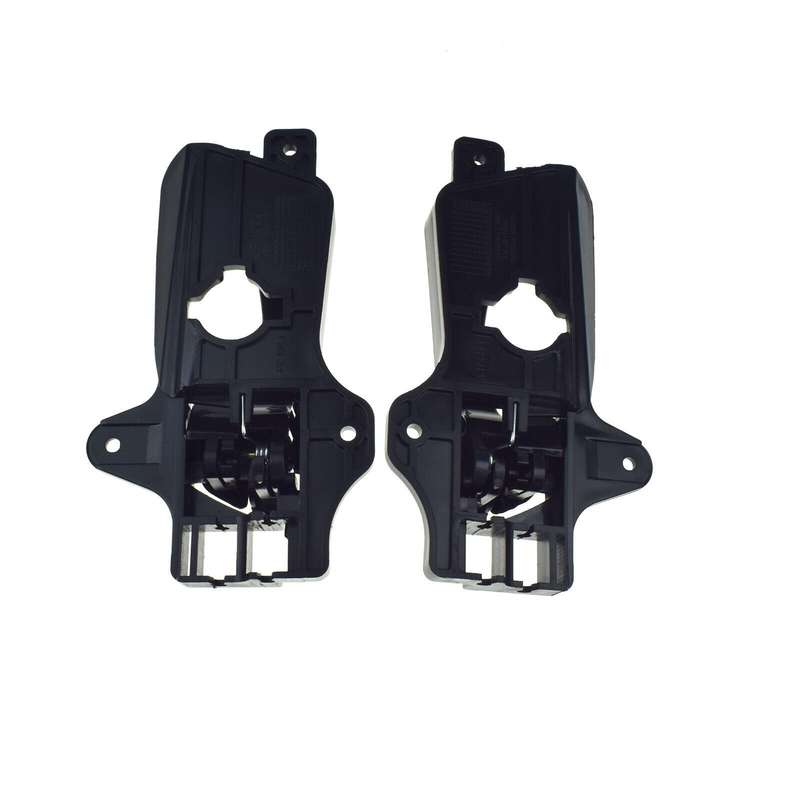 Front Left &amp; Right Interior Door Handles Black Pair For Hyundai Elantra 2009-12