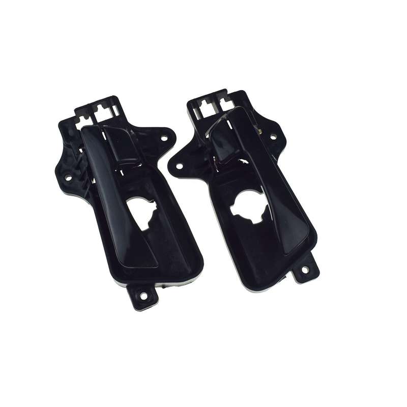 Front Left &amp; Right Interior Door Handles Black Pair For Hyundai Elantra 2009-12