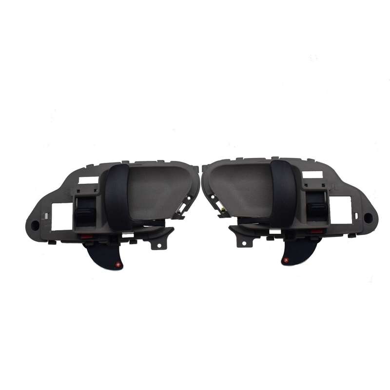 Left &amp; Right Inside Interior Door Handles Gray 2PCS For Chevrolet GMC Cadillac