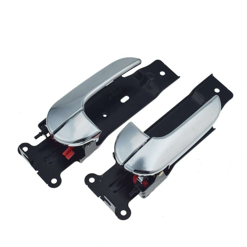 Front Left &amp; Right Interior Door Handles Chrome Pair For Kia Sedona 2002-2005