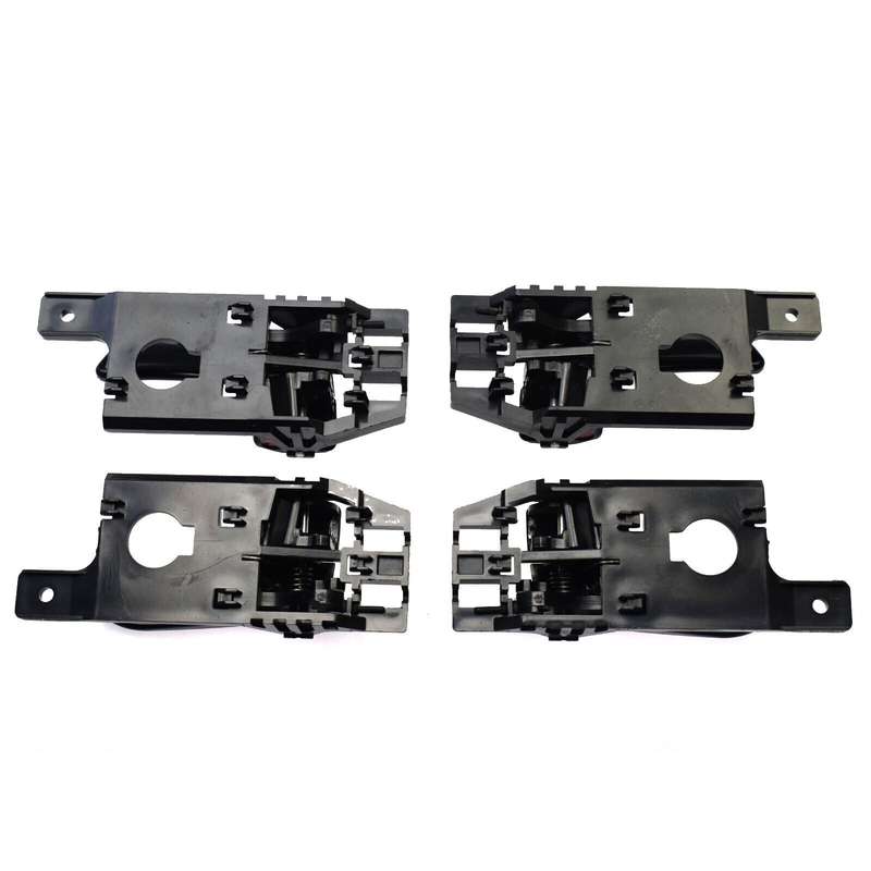 Black Inside Interior Door Handle Left &amp; Right Set of 4 For Kia Sportage 2005-10
