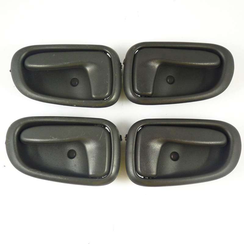New Door Handle Black Outside &amp; Inside Kit 8Pcs For Toyota Corolla 1993-1997
