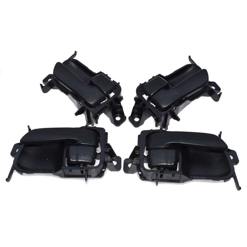 Black Interior Door Handle Left and Right 4Pcs Set fit Toyota Avalon 1995-1999