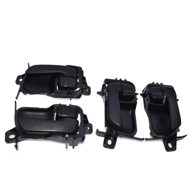 Black Interior Door Handle Left and Right 4Pcs Set fit Toyota Avalon 1995-1999