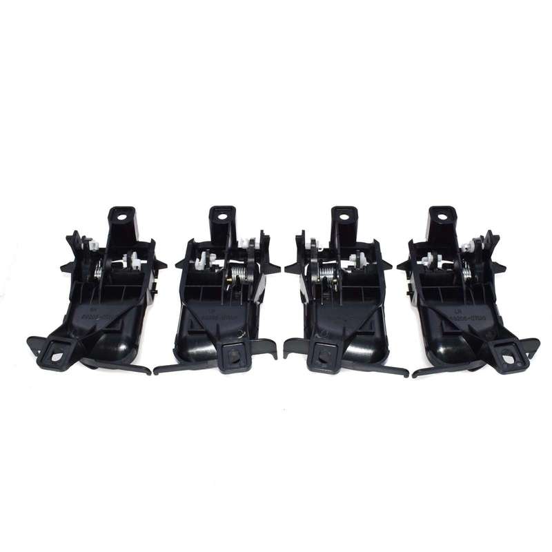 Black Interior Door Handle Left and Right 4Pcs Set fit Toyota Avalon 1995-1999
