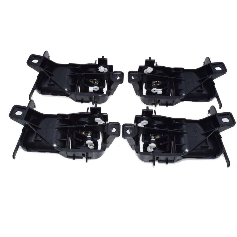 Black Interior Door Handle Left and Right 4Pcs Set fit Toyota Avalon 1995-1999