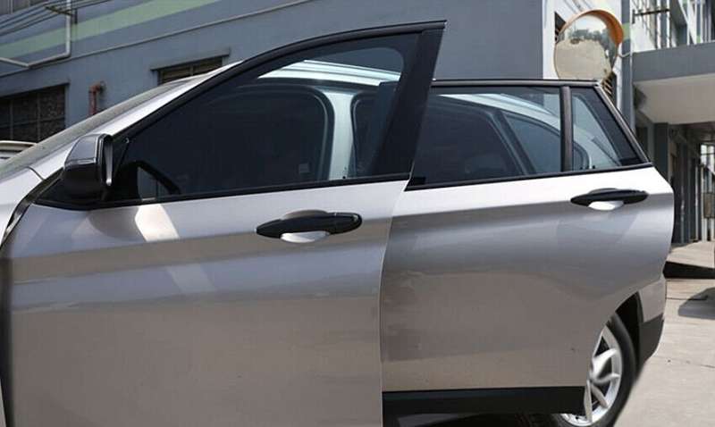 For BMW X5 F15 X6 2014-2018 ABS Black Exterior Outside Door Handle Cover Trim